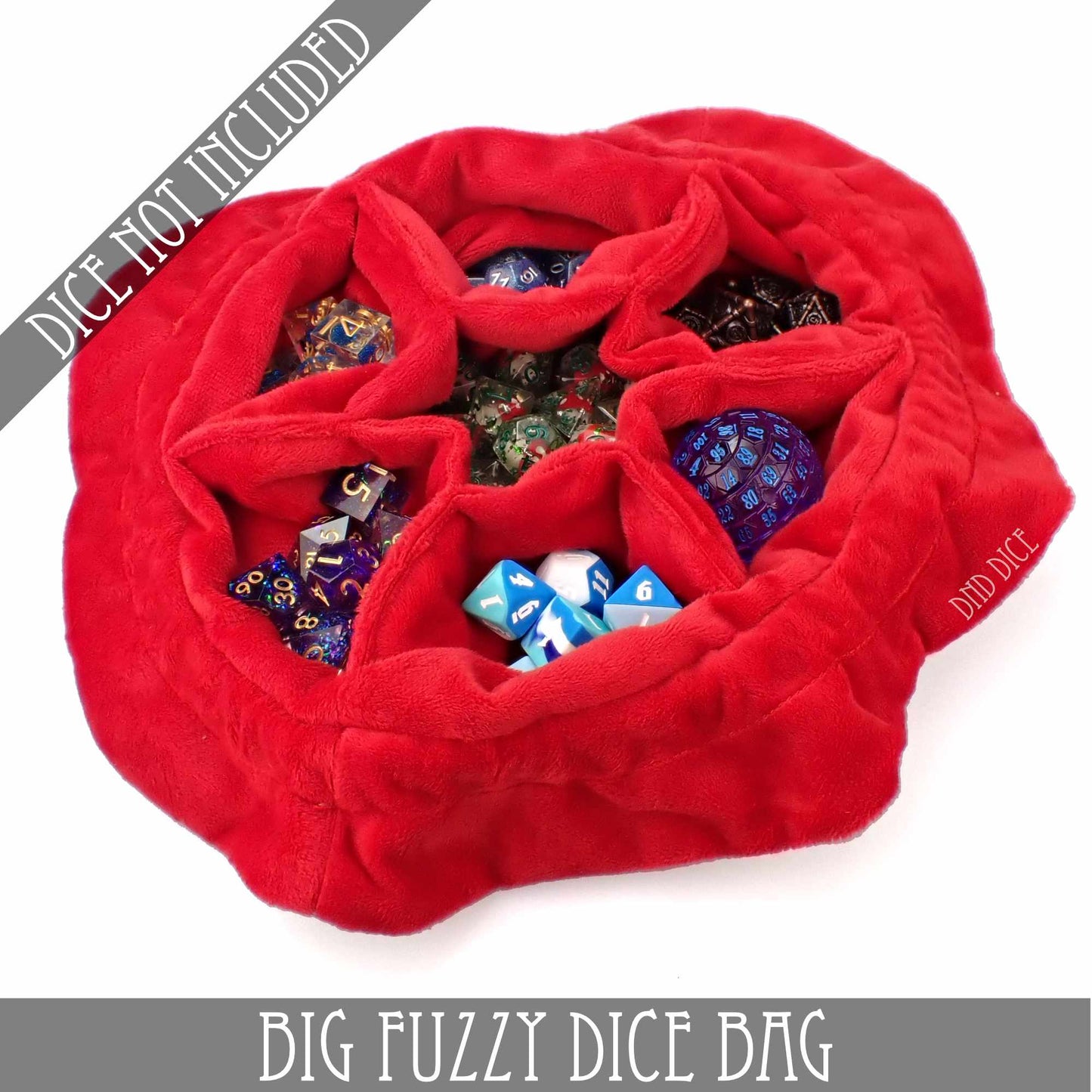 Big Fuzzy Dice Bag ( 6 Colors )