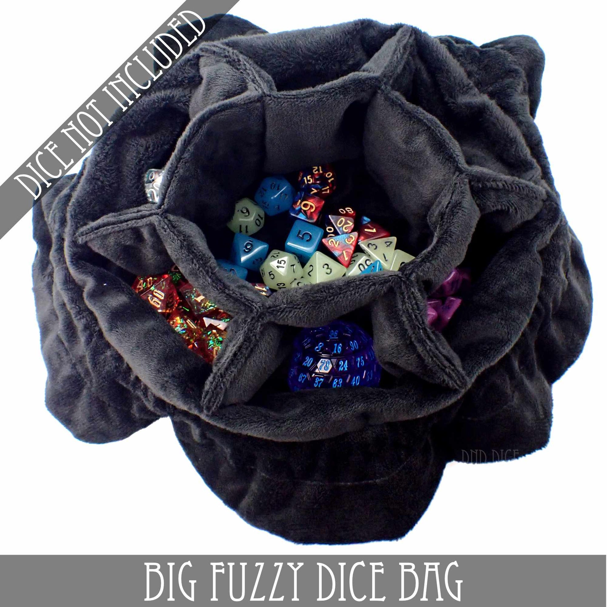 Big Fuzzy Dice Bag ( 6 Colors )