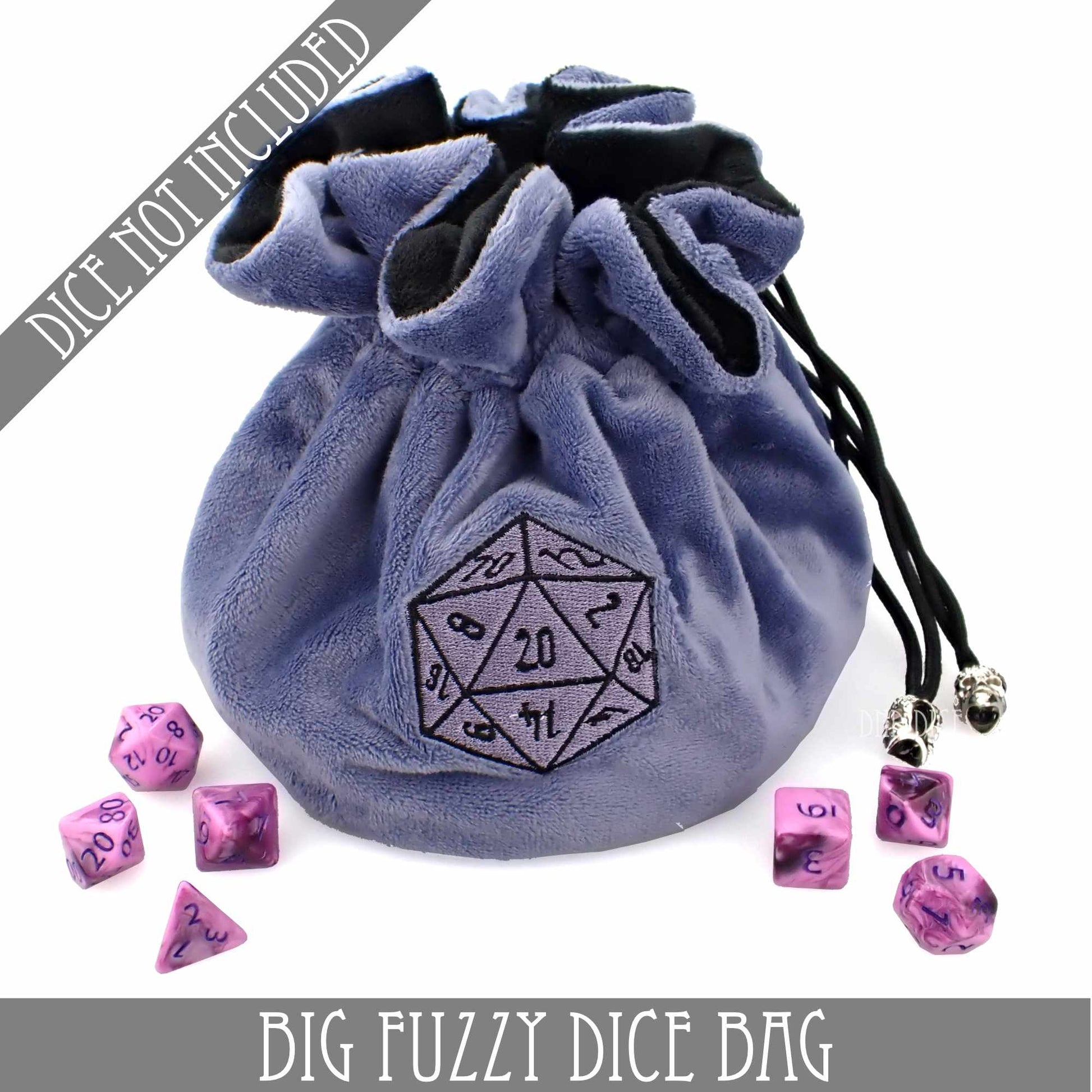 Big Fuzzy Dice Bag ( 6 Colors )