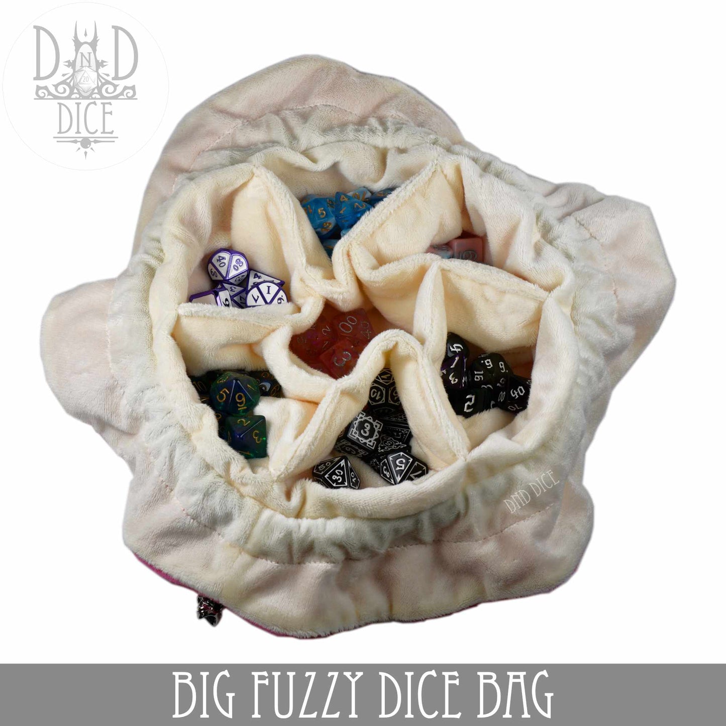 Big Fuzzy Dice Bag ( 6 Colors )