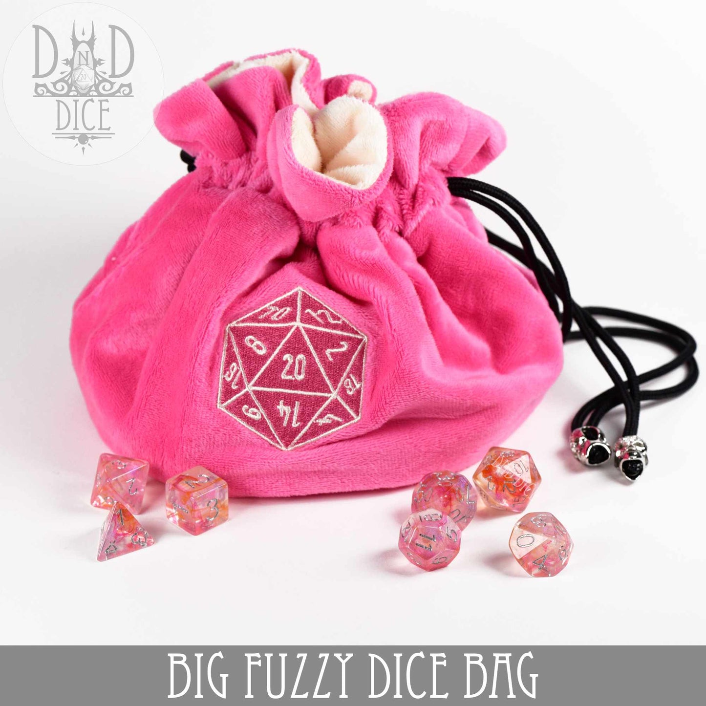 Big Fuzzy Dice Bag ( 6 Colors )