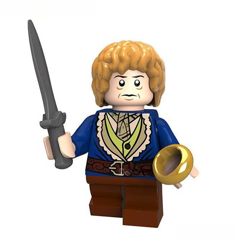 Bilbo baggins The Hobbit Lord of The Rings Lego Minifigures Custom Toys 2