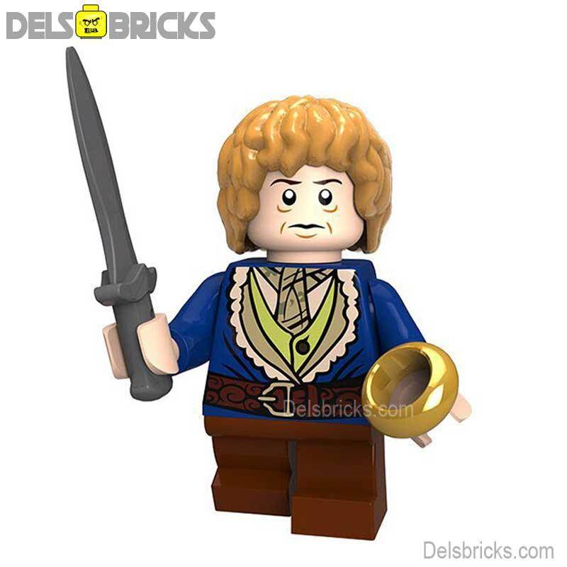 Bilbo baggins Lord of The Rings Lego Minifigures Custom Toys The Hobbit - 