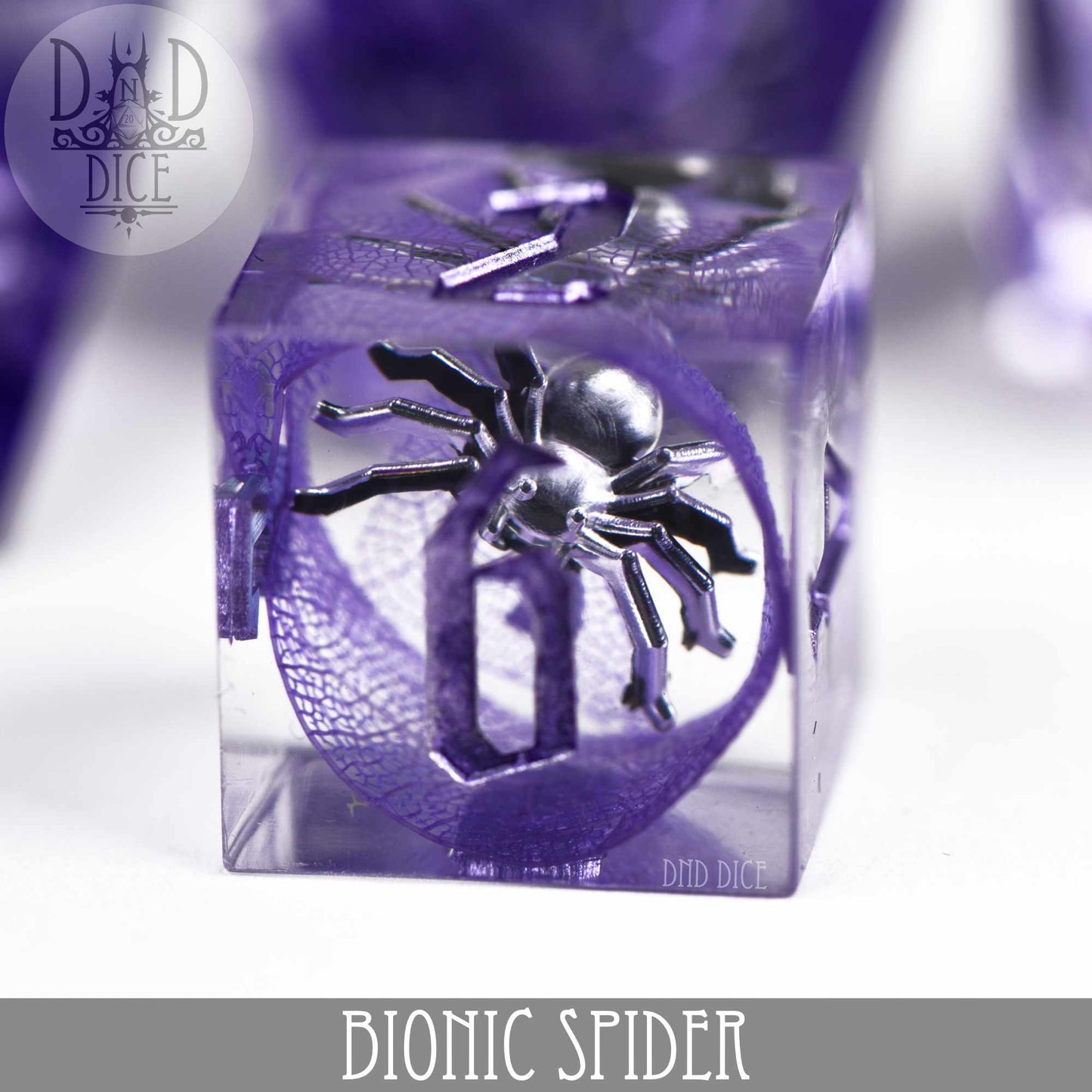 Bionic Spider Handmade Dice Set