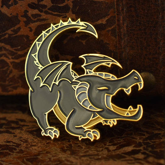 Black Dragon Pin