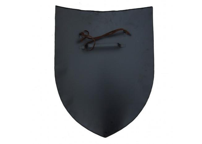 Black Medieval Blank Customizable War Shield