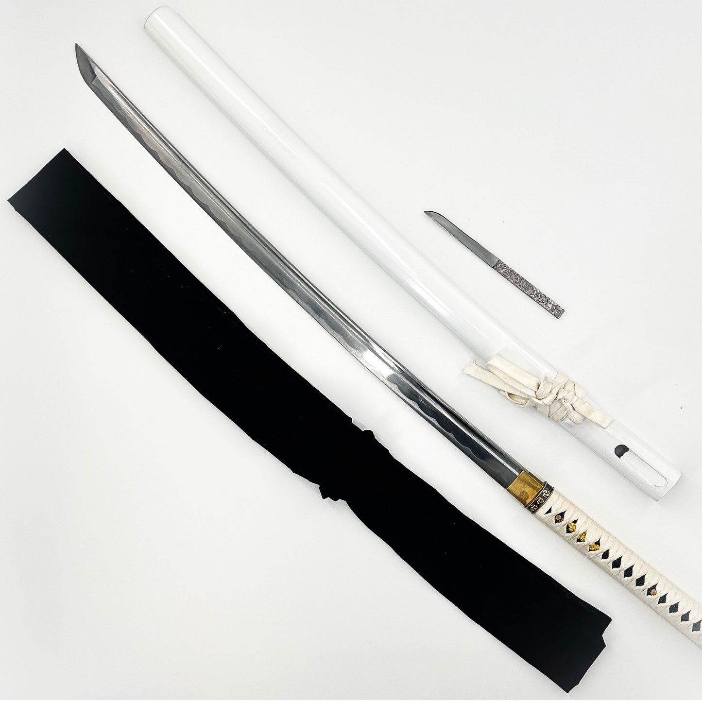 Black Widow Web Weaver Handmade Katana White