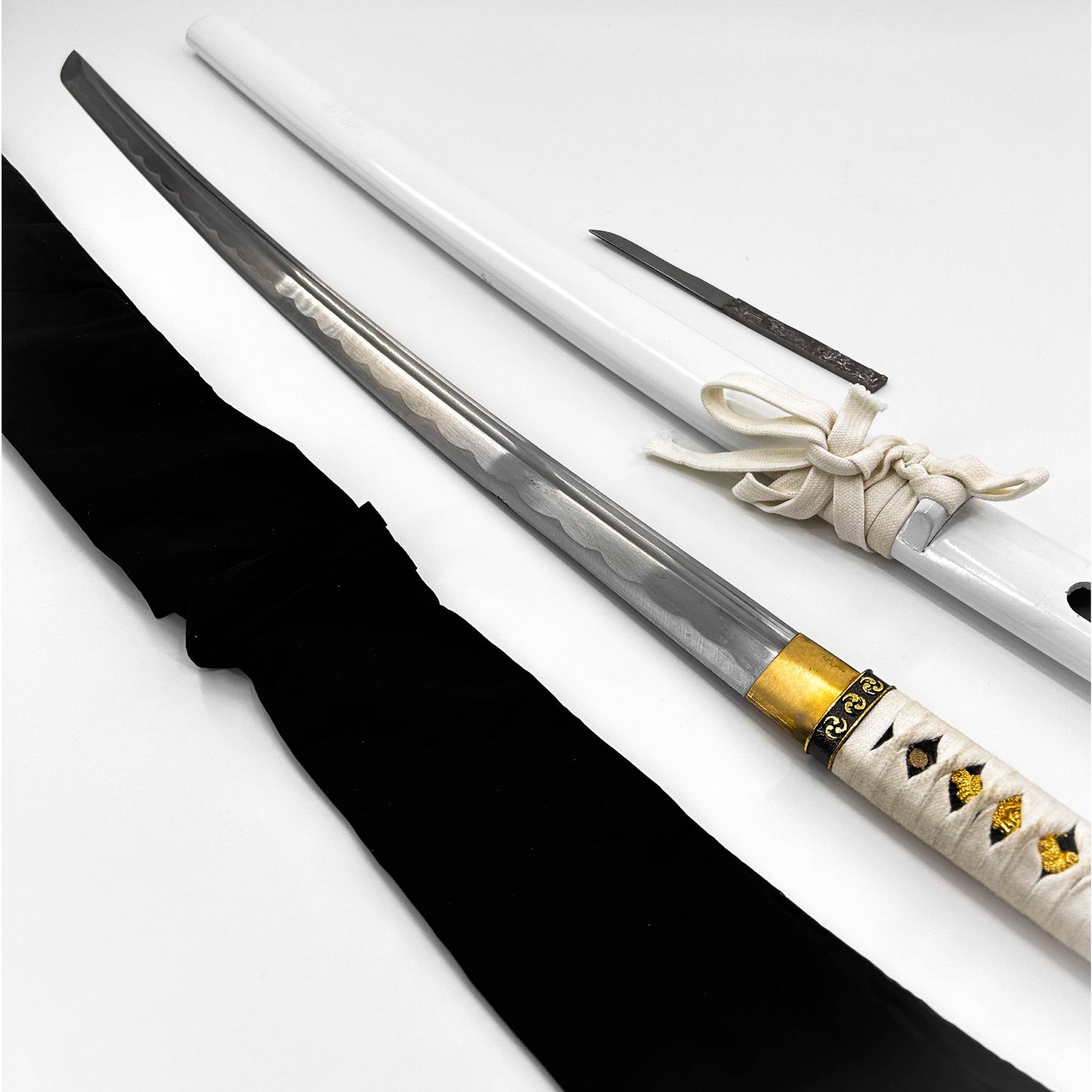 Black Widow Web Weaver Handmade Katana White