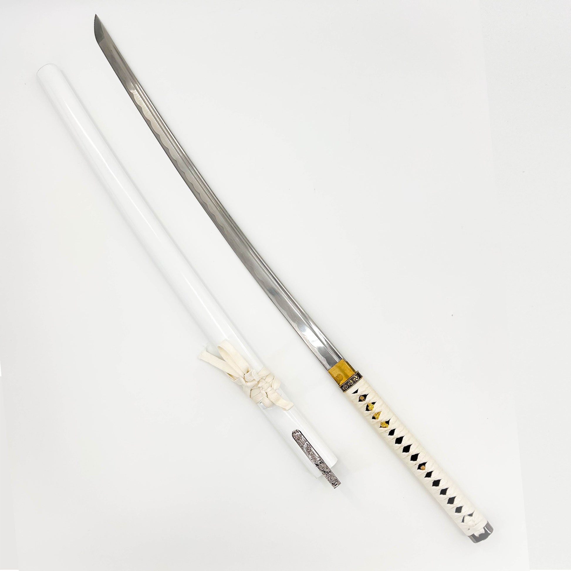 Black Widow Web Weaver Handmade Katana White