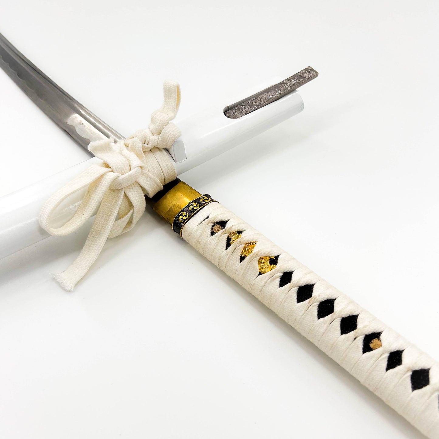 Black Widow Web Weaver Handmade Katana White