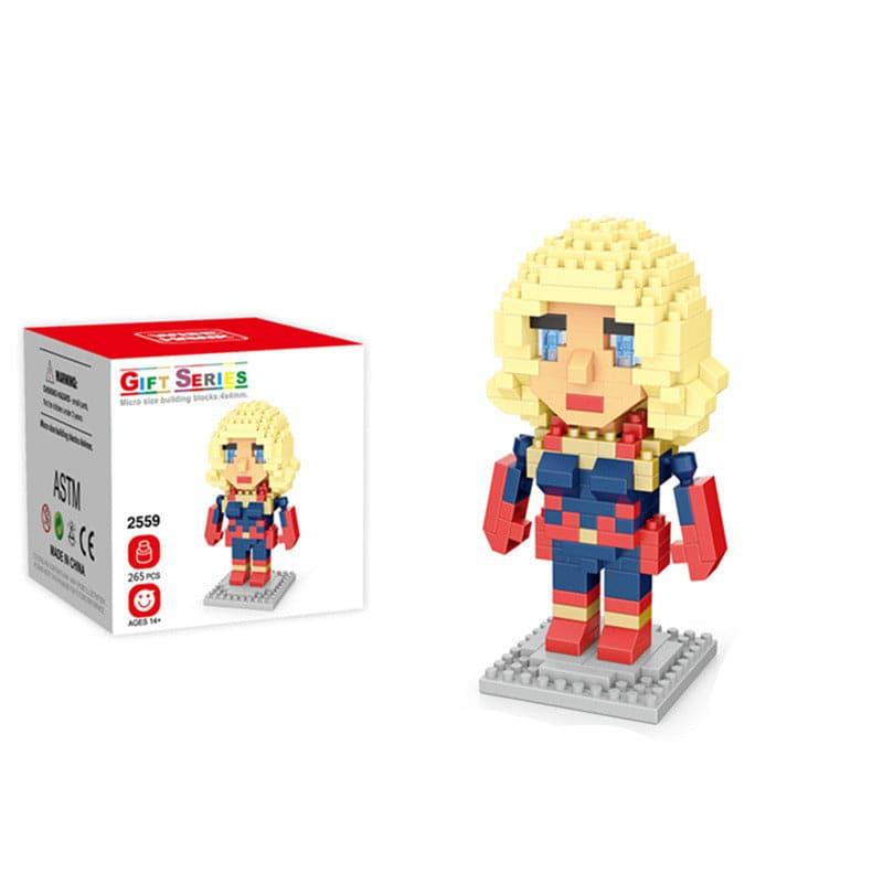 Block Cartoon  Marvel Avengers figures