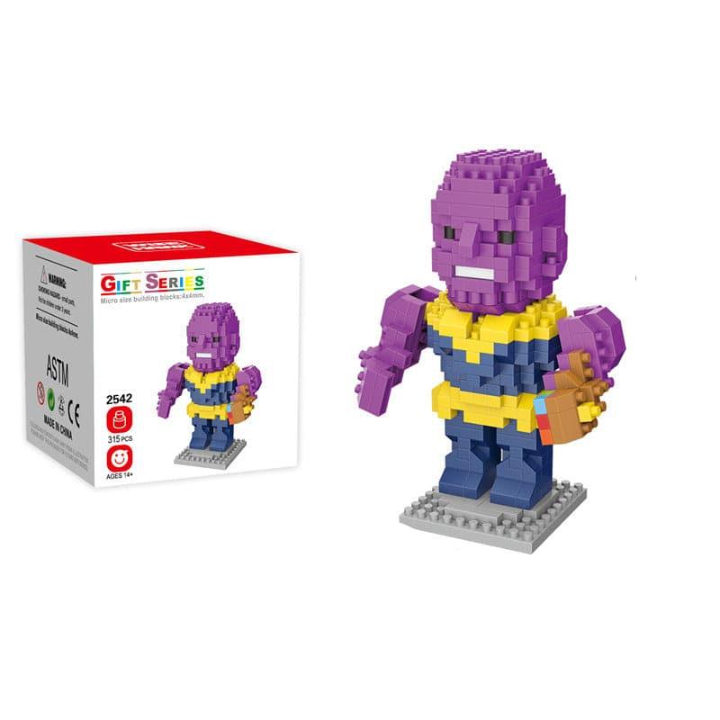 Block Cartoon  Marvel Avengers figures