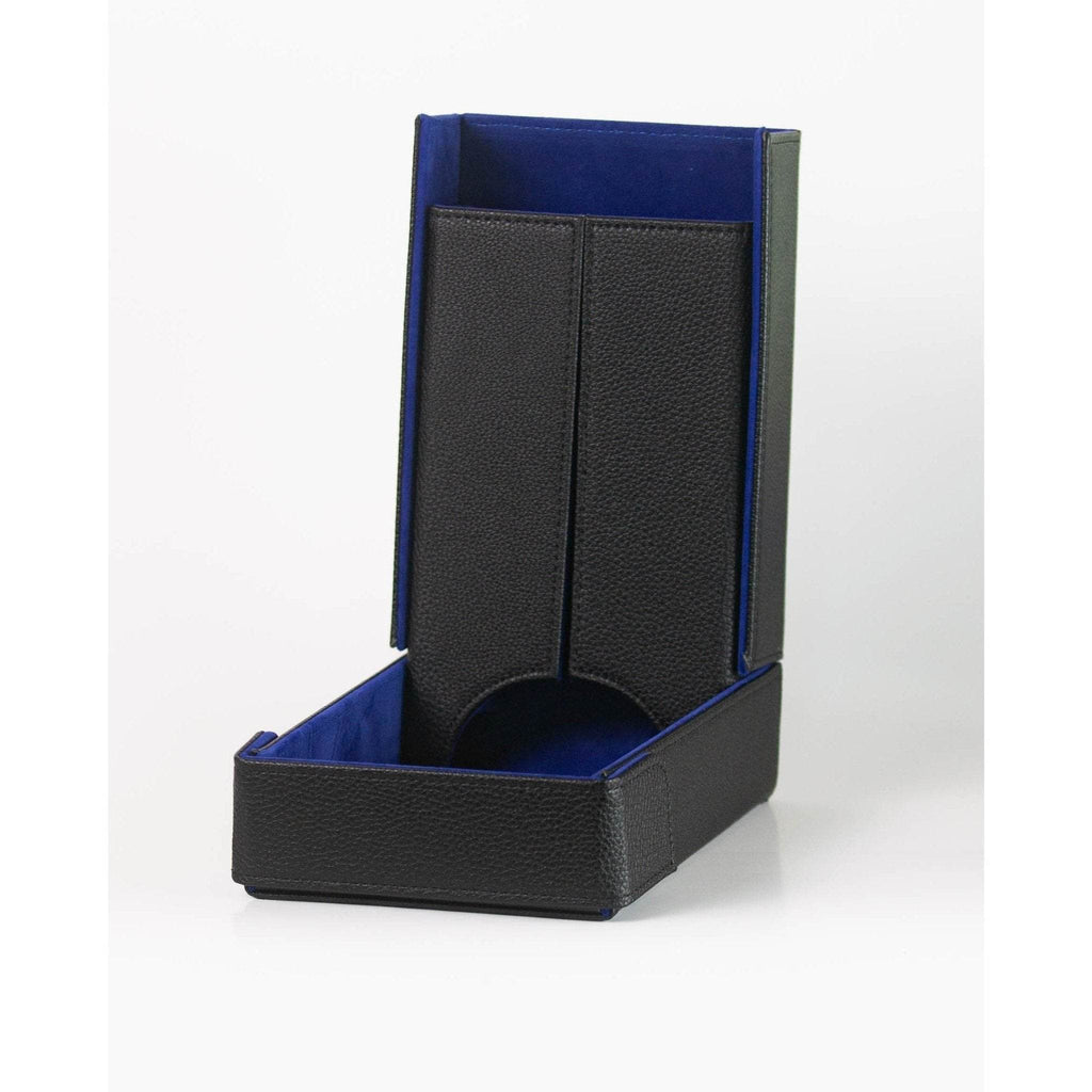 Blue Magnetic Travel Foldable Dice Tower - 