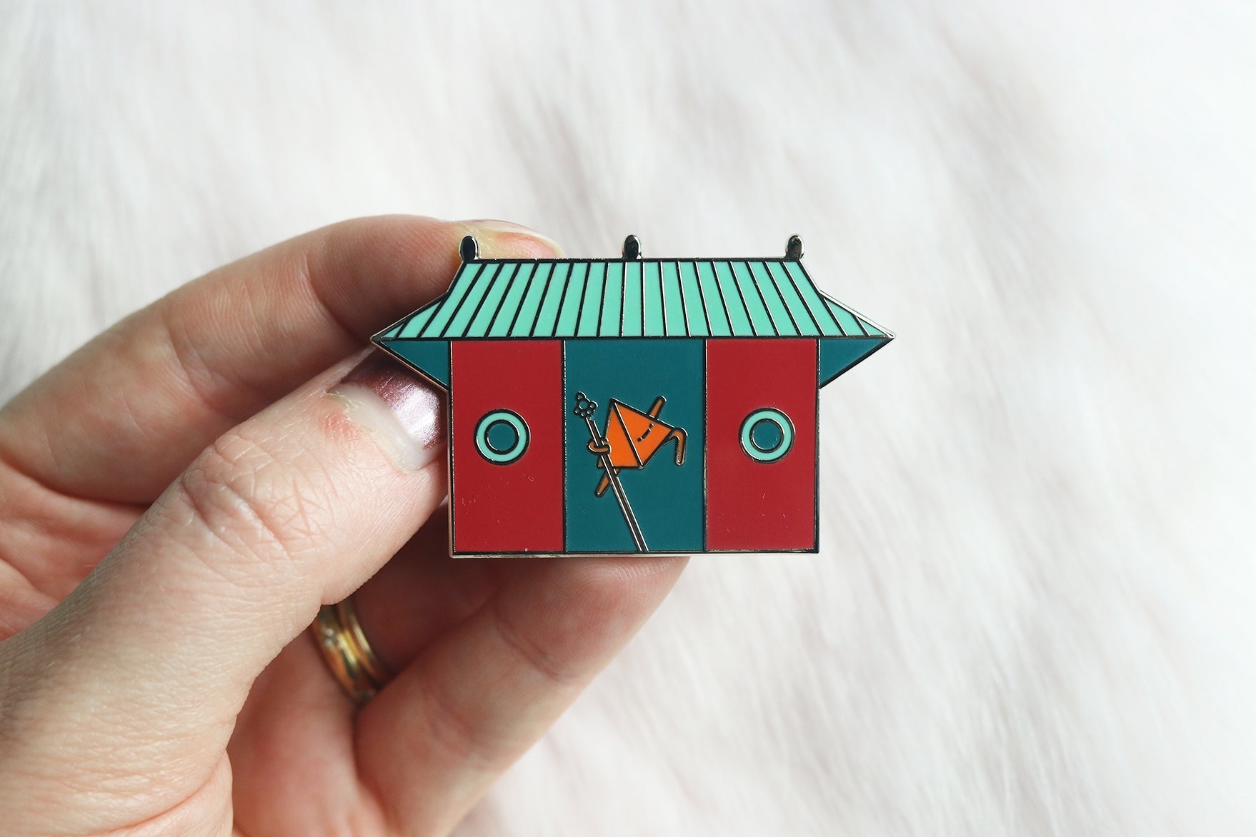 Monk Class Hard Enamel Pin