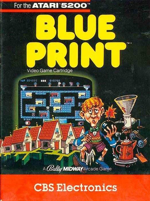 Blueprint (Atari 5200) - Game Manual Only