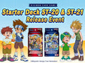 Digimon Card Game: Starter Deck ST-20 & ST-21