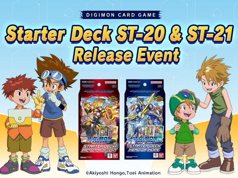 Digimon Card Game: Starter Deck ST-20 & ST-21