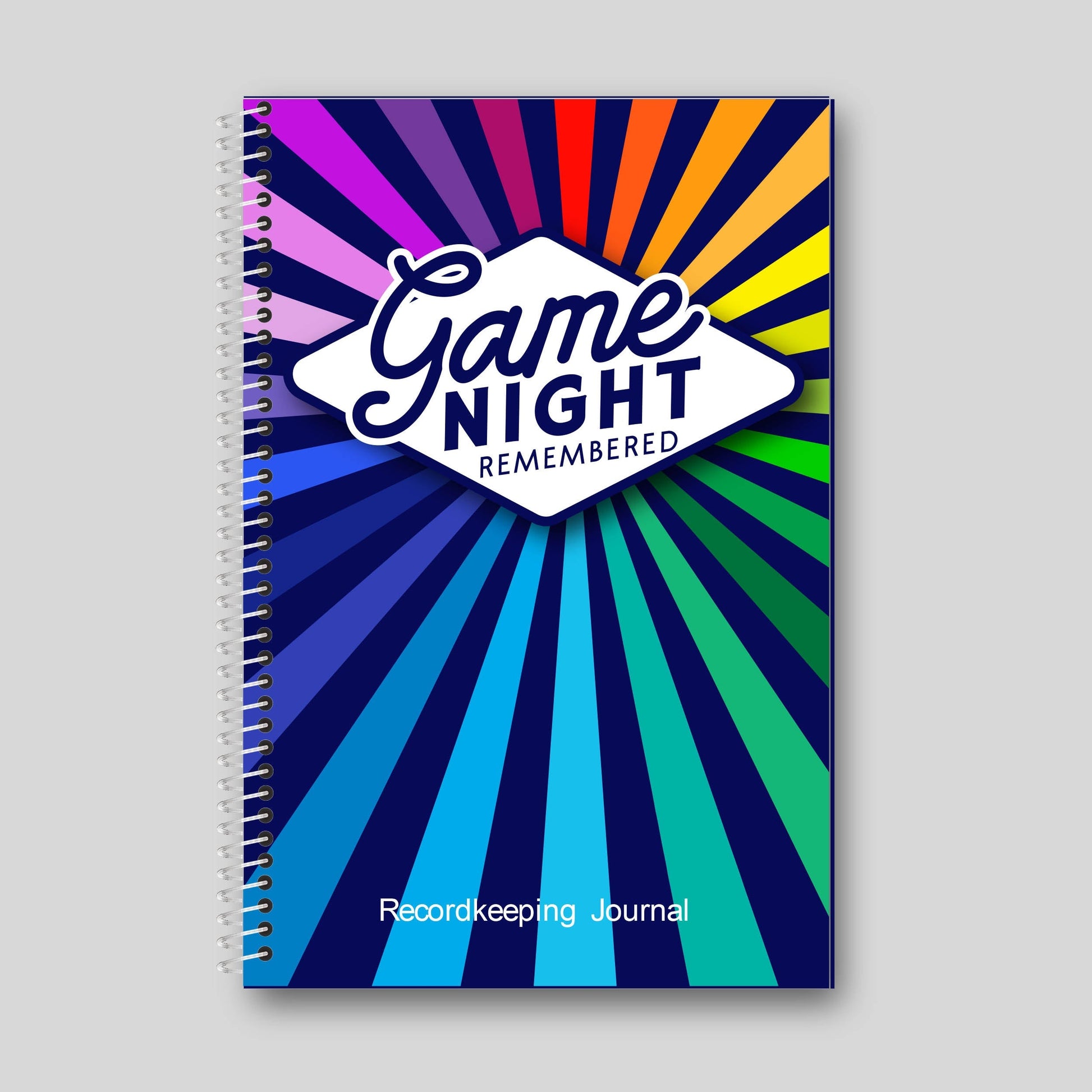 Board Game Journal - Game Night Remembered Record Book