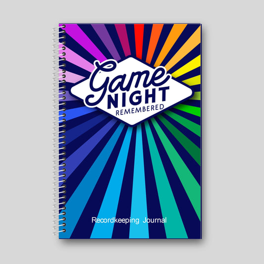 Board Game Journal - Game Night Remembered Record Book