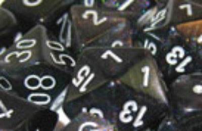 Borealis 2 Polyhedral Smoke/Silver 7-Die Set - Role-Players