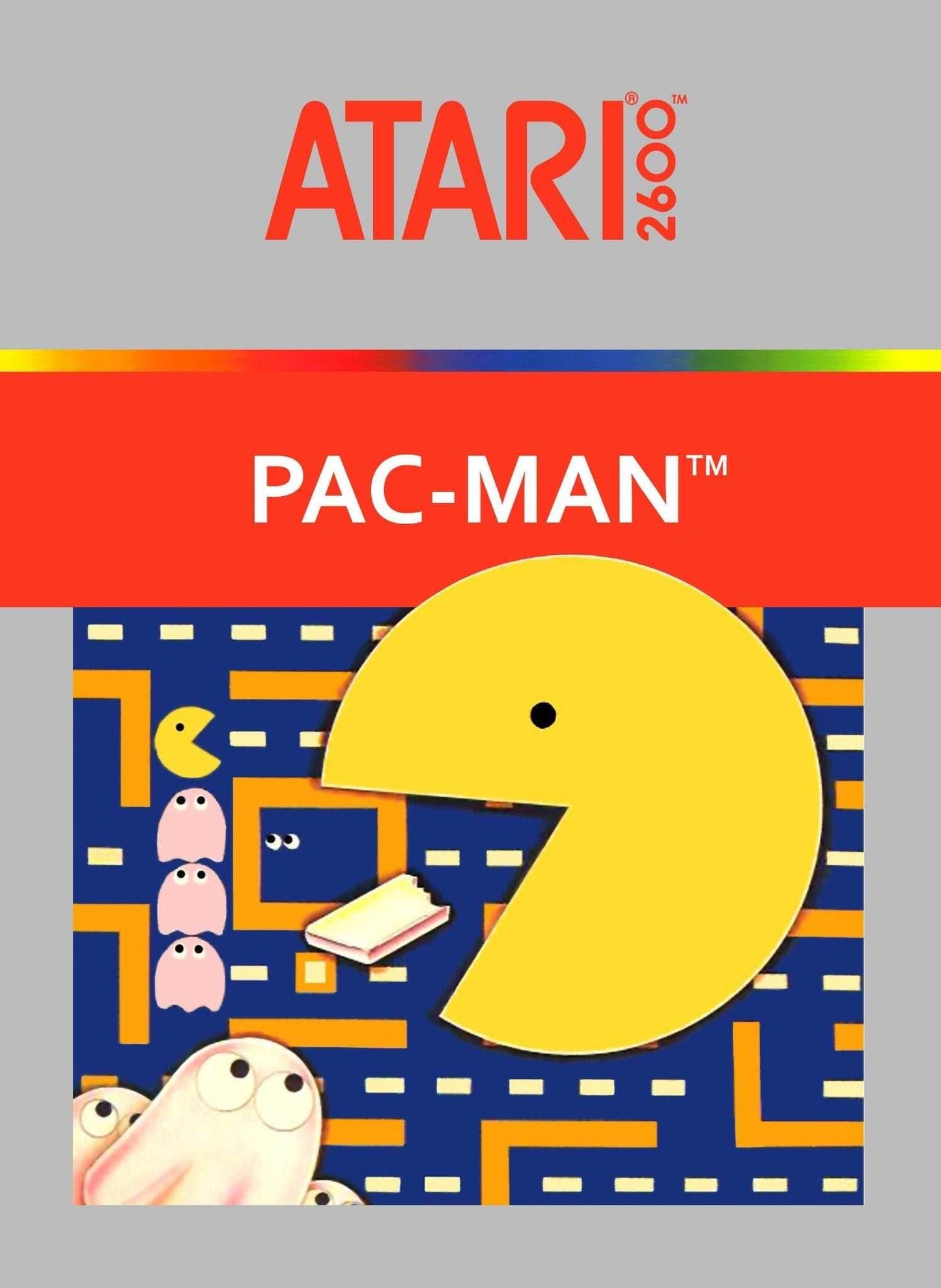 Pac-Man (Atari 2600) - Game Manual Only