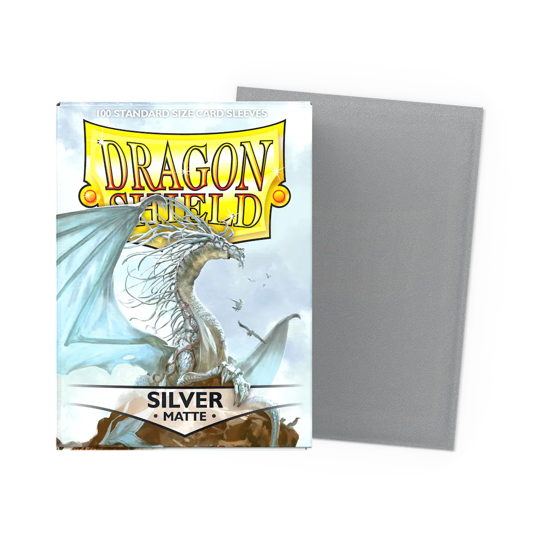 Silver - Matte Sleeves - Standard Size