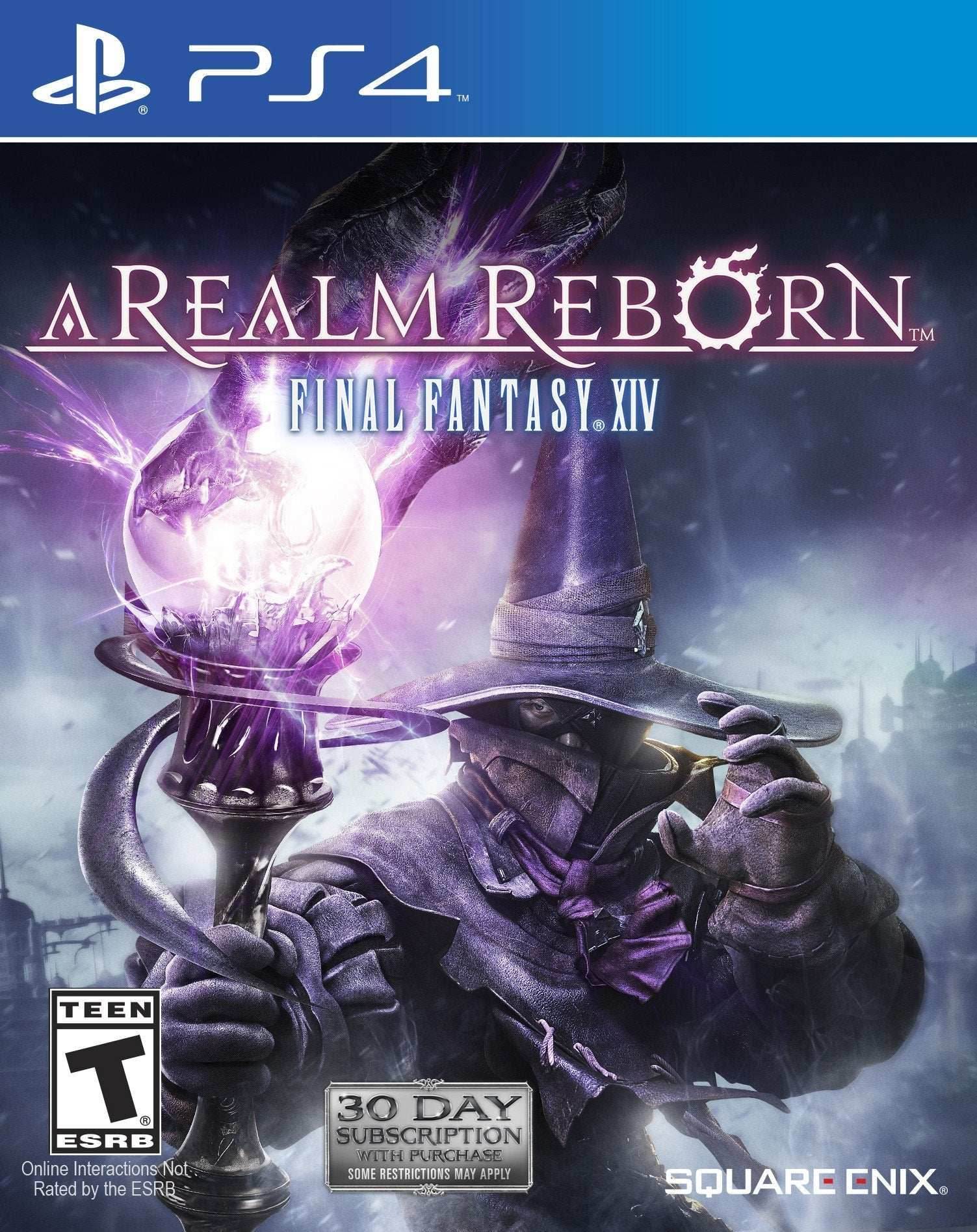 A Realm Reborn Final Fantasy XIV (Playstation 4) - Game Manual Only