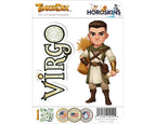 Virgo Sticker and Magnet - the Diligent Farmer Horoskins™ – Zodiac Earth Sign | Waterproof & UV-Proof - Sticker / Mini