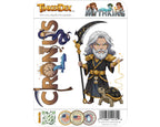 Cronus Sticker and Magnet - Lord of Time Mythkins™ – Titan God of Time | Waterproof & UV-Proof - Sticker / Mini