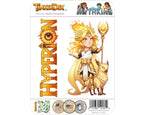 Hyperion Sticker and Magnet - Lord of Light Mythkins™ – Titan God of Light | Waterproof & UV-Proof - Sticker / Mini