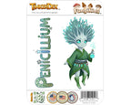 Penicillium Sticker and Magnet - Tiny Alchemist Fungikins™ – Scientific Mold Art | Waterproof & UV-Proof - Sticker / Mini