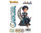 Cancer Sticker and Magnet - the Moon Child Horoskins™ – Zodiac Water Sign | Waterproof & UV-Proof - Sticker / Mini