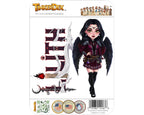 Lilith Sticker and Magnet - Queen of the Night Biblikins™ – Primordial Figure of Folklore | Waterproof & UV-Proof - Sticker / Mini
