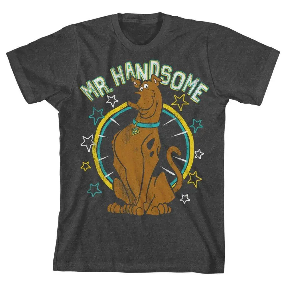 Boys Scooby Doo Shirt Youth Boys Mr. Handsome Shirt