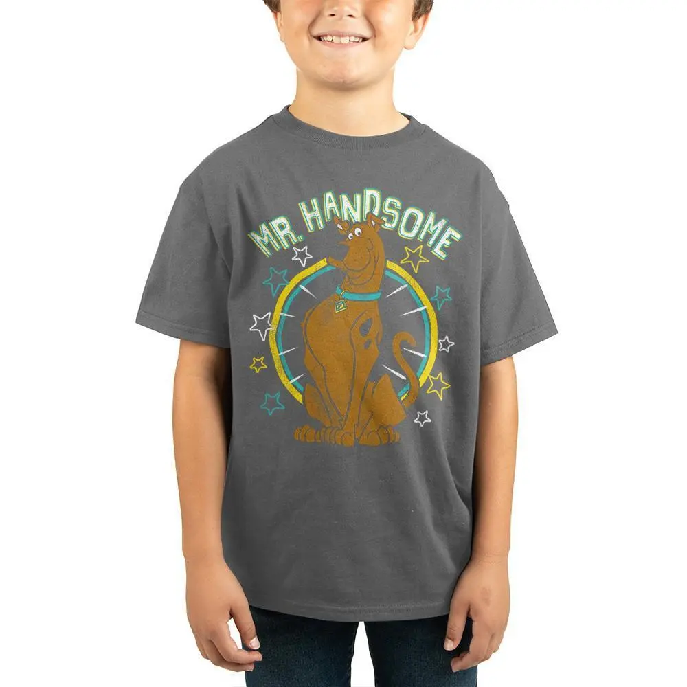 Boys Scooby Doo Shirt Youth Boys Mr. Handsome Shirt