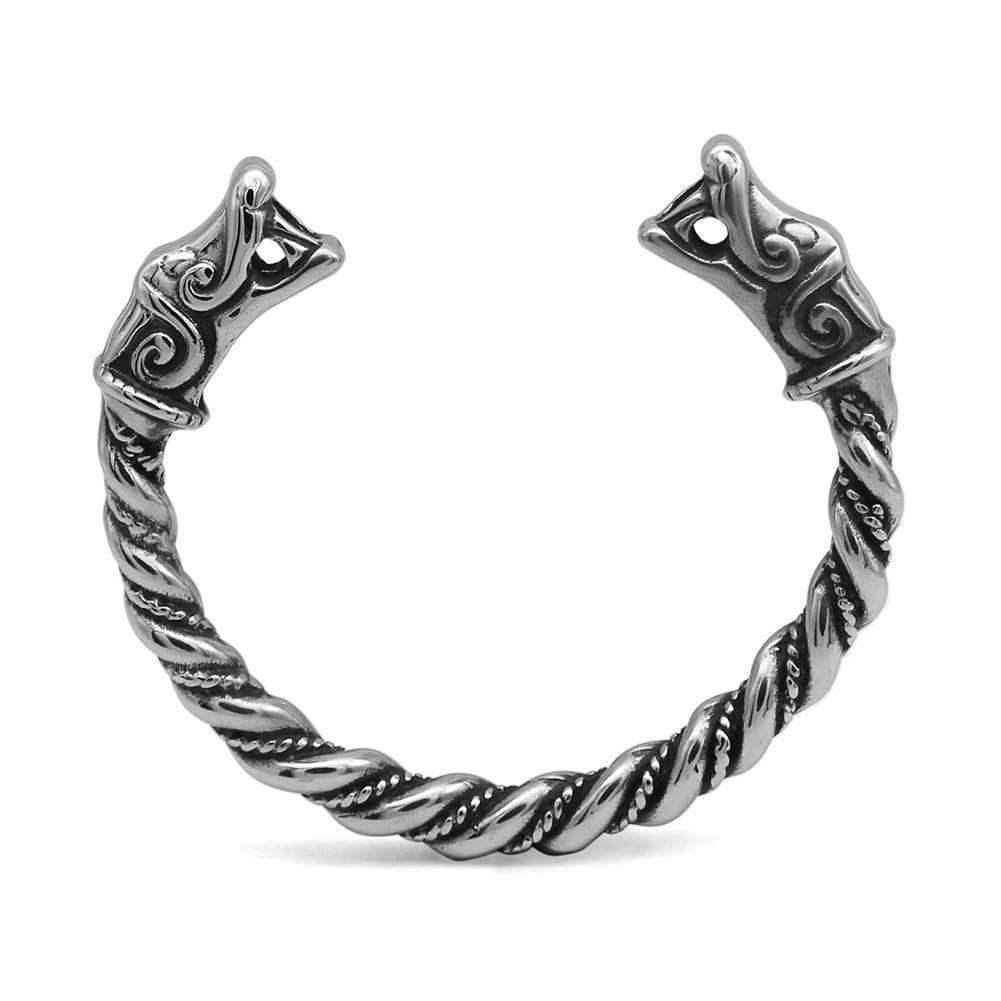 Vikings Nordic Dragon Stainless Steel Bracelet - 