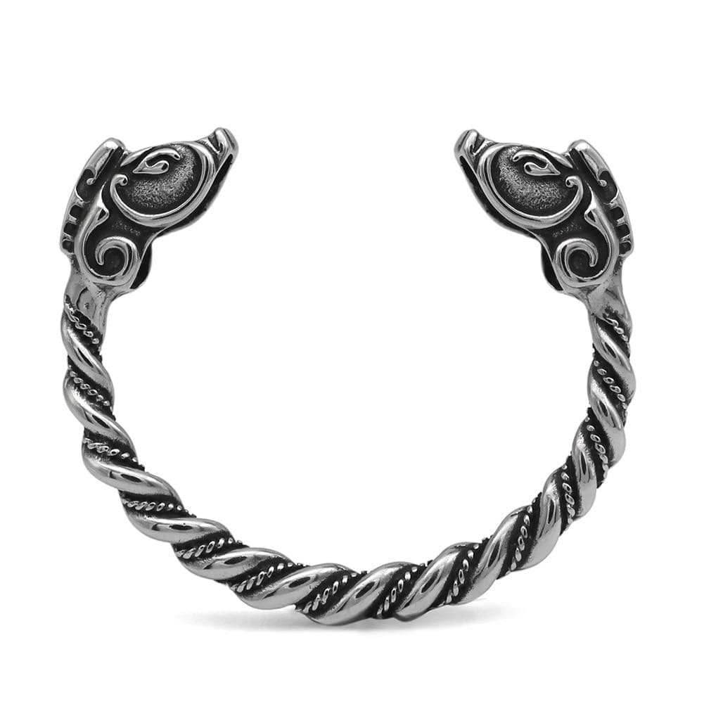 Vikings Dragons & Serpents Stainless Steel Bracelet - 