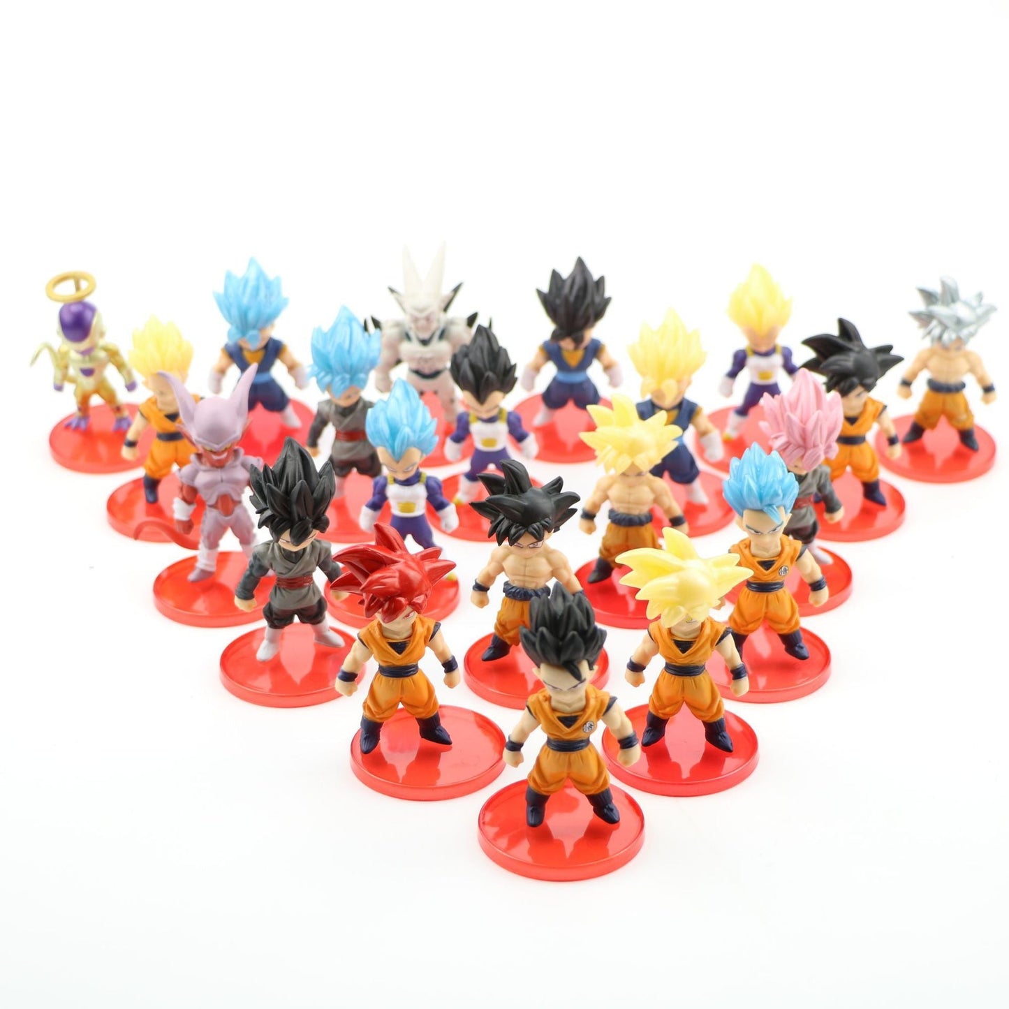 Brand New Set Anime Dragon Ball Z Model Doll Toy Gift Super Saiyan Goku Vegeta Trunk Majin Buoflisa Children's Toy