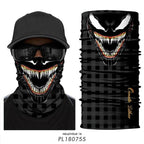 Breathable Mask Bandana Neck Gaiter Cycling Face Mask Hiking Scarves Headband Summer Balaclava Neck Gaiter Tubular Buff Bandana Scarf Headgear Bicycle Half Mask Face Cover Venom Headband Summer Men Beanie Hat Windproof Head Scarves Neck
