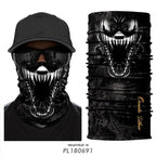 Breathable Mask Bandana Neck Gaiter Cycling Face Mask Hiking Scarves Headband Summer Balaclava Neck Gaiter Tubular Buff Bandana Scarf Headgear Bicycle Half Mask Face Cover Venom Headband Summer Men Beanie Hat Windproof Head Scarves Neck