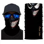 Breathable Mask Bandana Neck Gaiter Cycling Face Mask Hiking Scarves Headband Summer Balaclava Neck Gaiter Tubular Buff Bandana Scarf Headgear Bicycle Half Mask Face Cover Venom Headband Summer Men Beanie Hat Windproof Head Scarves Neck