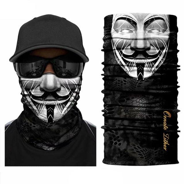 Breathable Mask Bandana Neck Gaiter Cycling Face Mask Hiking Scarves Headband Summer Balaclava Neck Gaiter Tubular Buff Bandana Scarf Headgear Bicycle Half Mask Face Cover Venom Headband Summer Men Beanie Hat Windproof Head Scarves Neck