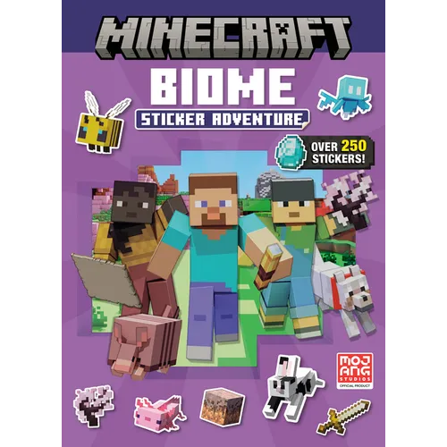 Biome Adventures Sticker Book (Minecraft)