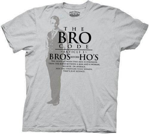 Bro Code Bro's Before Ho's T-shirt - S