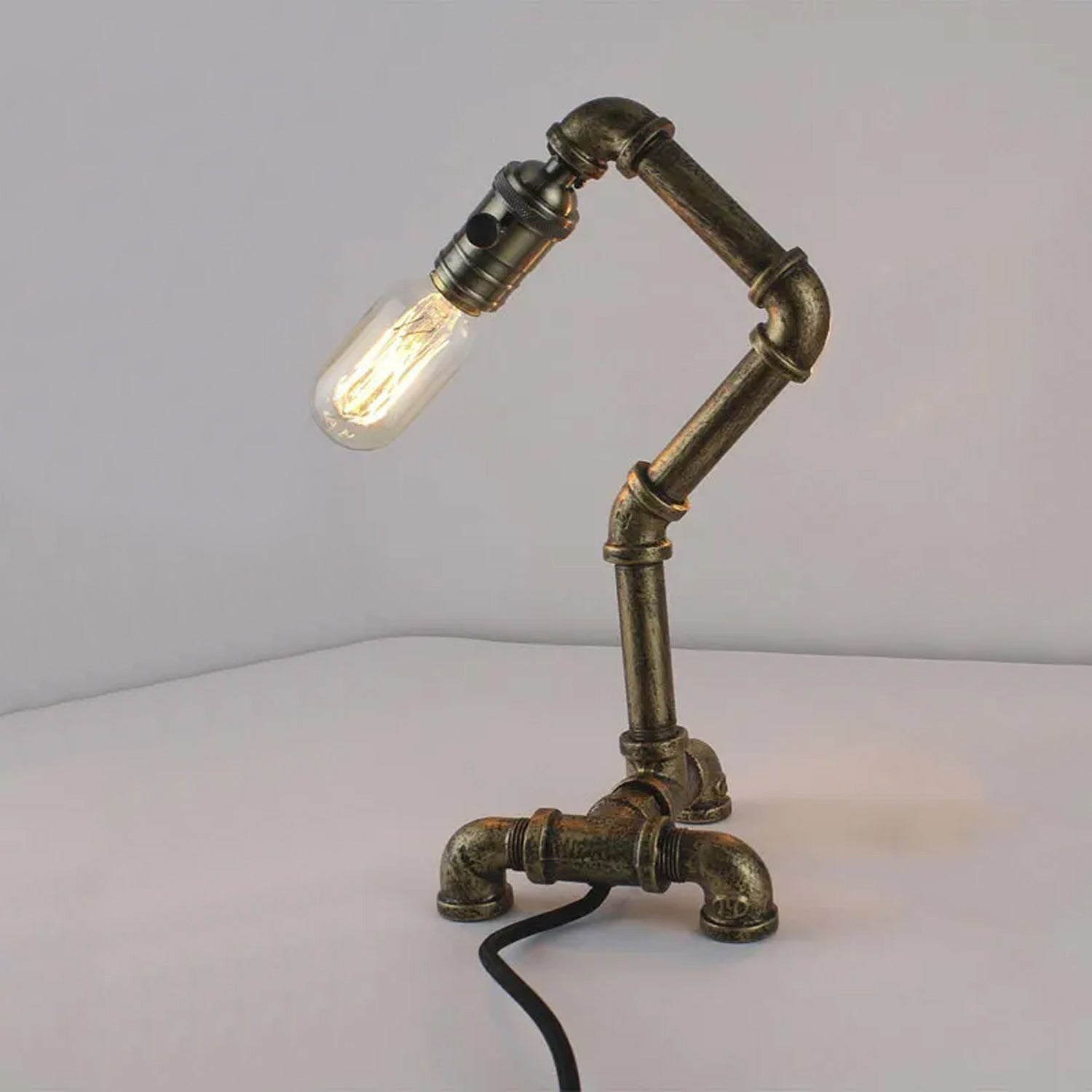 Budget-Friendly Table Lamps Iron Steampunk ~2836