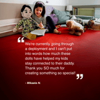 My Hero™ Daddy Doll Air Force | Custom Recordable Plush