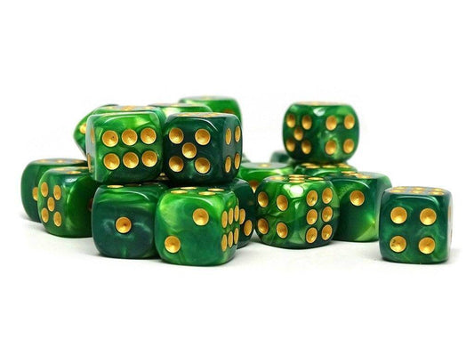 12mm D6 Dice - Celtic Swirl - 25 Count Bag - 