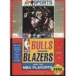 Bulls Vs Blazers And The NBA Playoffs - Sega Genesis