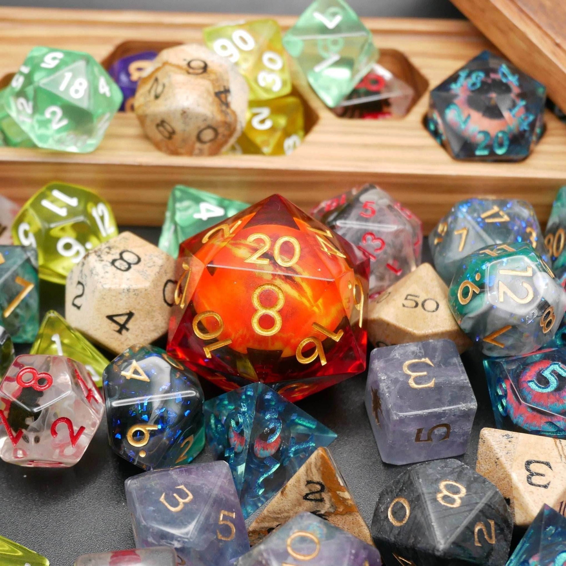 Mystery Liquid Bundle - 3 Liquid Core + 14 pc Set + 1 RPG Accessory - 
