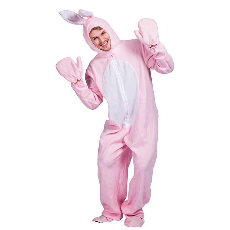 Bunny Costume Rabbit Onesie for Adult Halloween Pajama